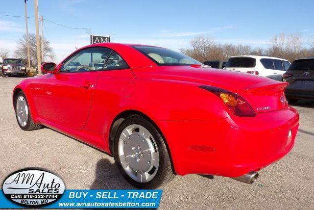 2003 lexus sc 430 base (a5)