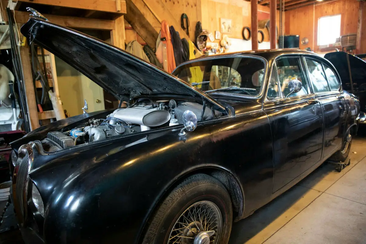 1965 jaguar 3.8 s-type wire wheels