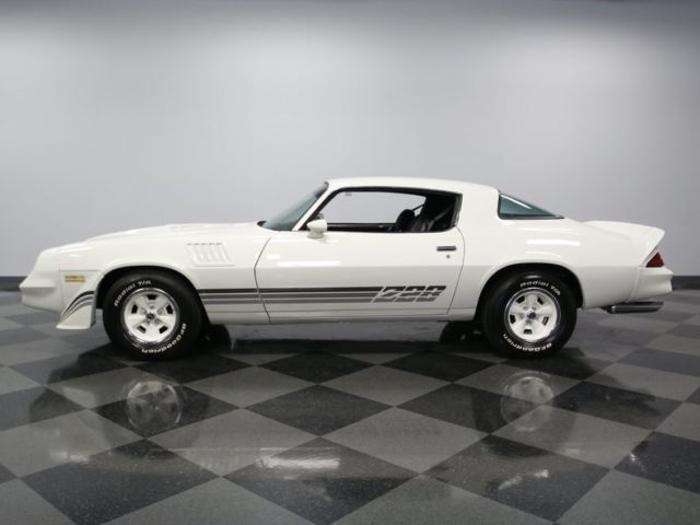 1978 chevrolet camaro z/28 72435 miles white coupe 350 v8 3 speed automatic