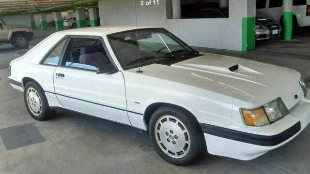 1986 ford mustang svo time capsule