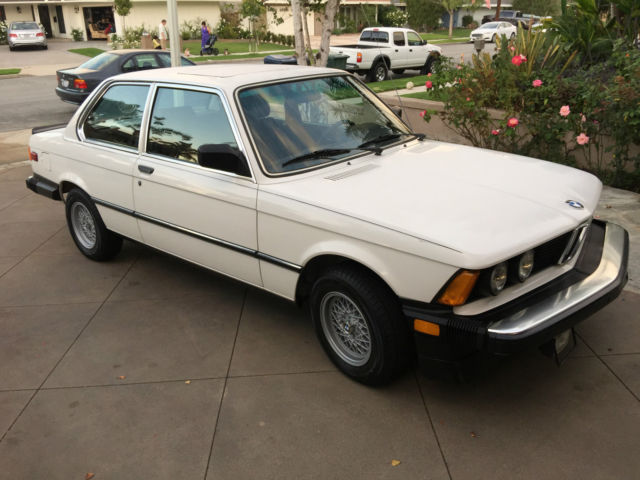 1982 bmw 320i sport package, survivor with only 63k original miles