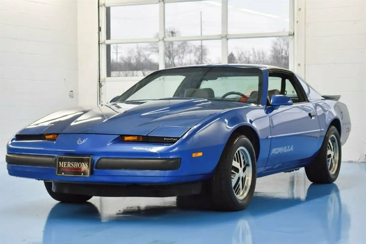1987 pontiac firebird formula, great colors, t tops, 52k miles, clean!
