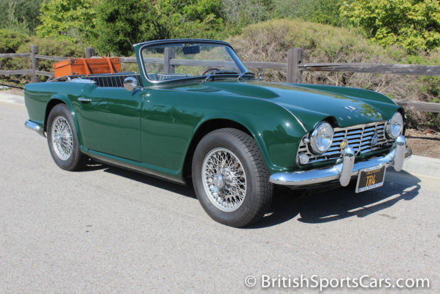 1964 triumph tr4 fully restored in brg california car