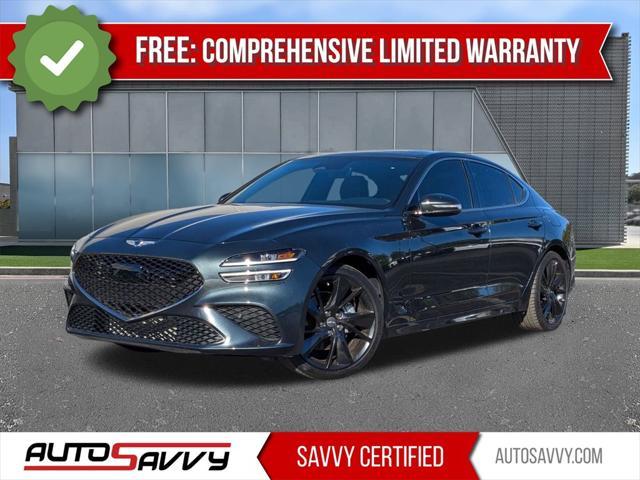 2023 genesis g70 2.0t rwd