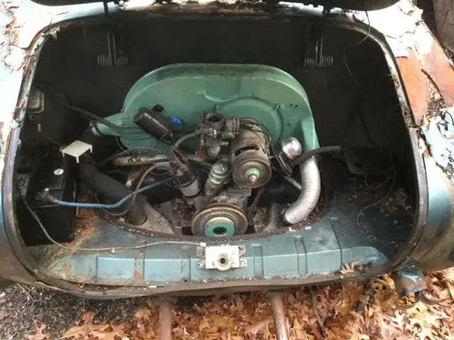 1968 volkswagen karmann ghia needs restoration