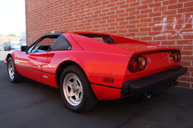 1982 ferrari 308 gtsi, with 31k miles belt service @29k
