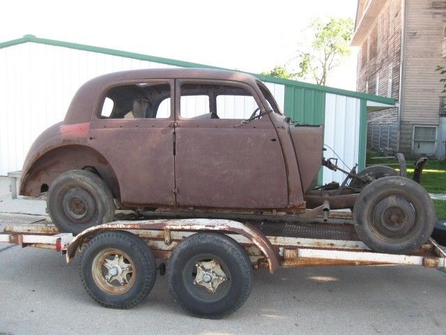 vintage 1953 mercedes 170 sv 4 door car project to restore
