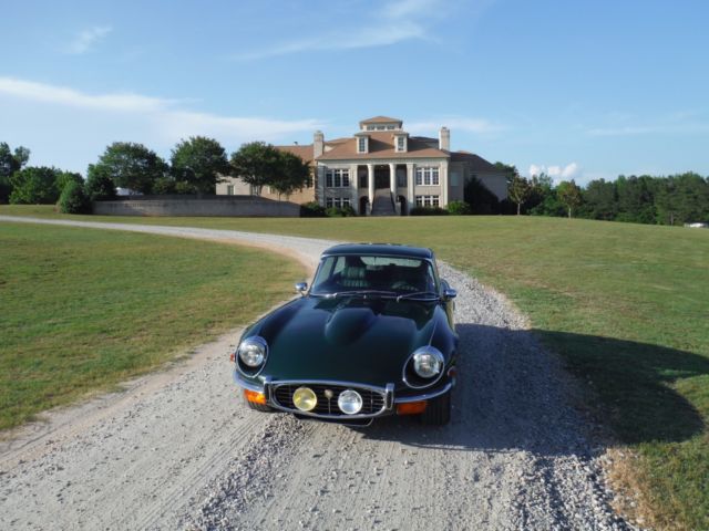 1972 jaguar v12 e-type xke documented two owner georgia car ready to drive!