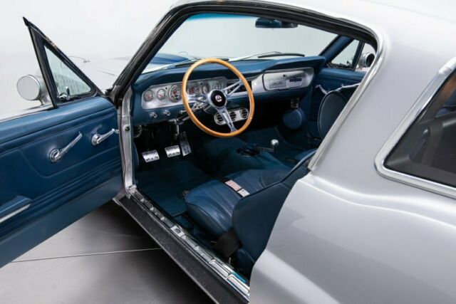 1965 ford shelby mustang gt350sr silva silver fastback 427 v8 5 speed manual