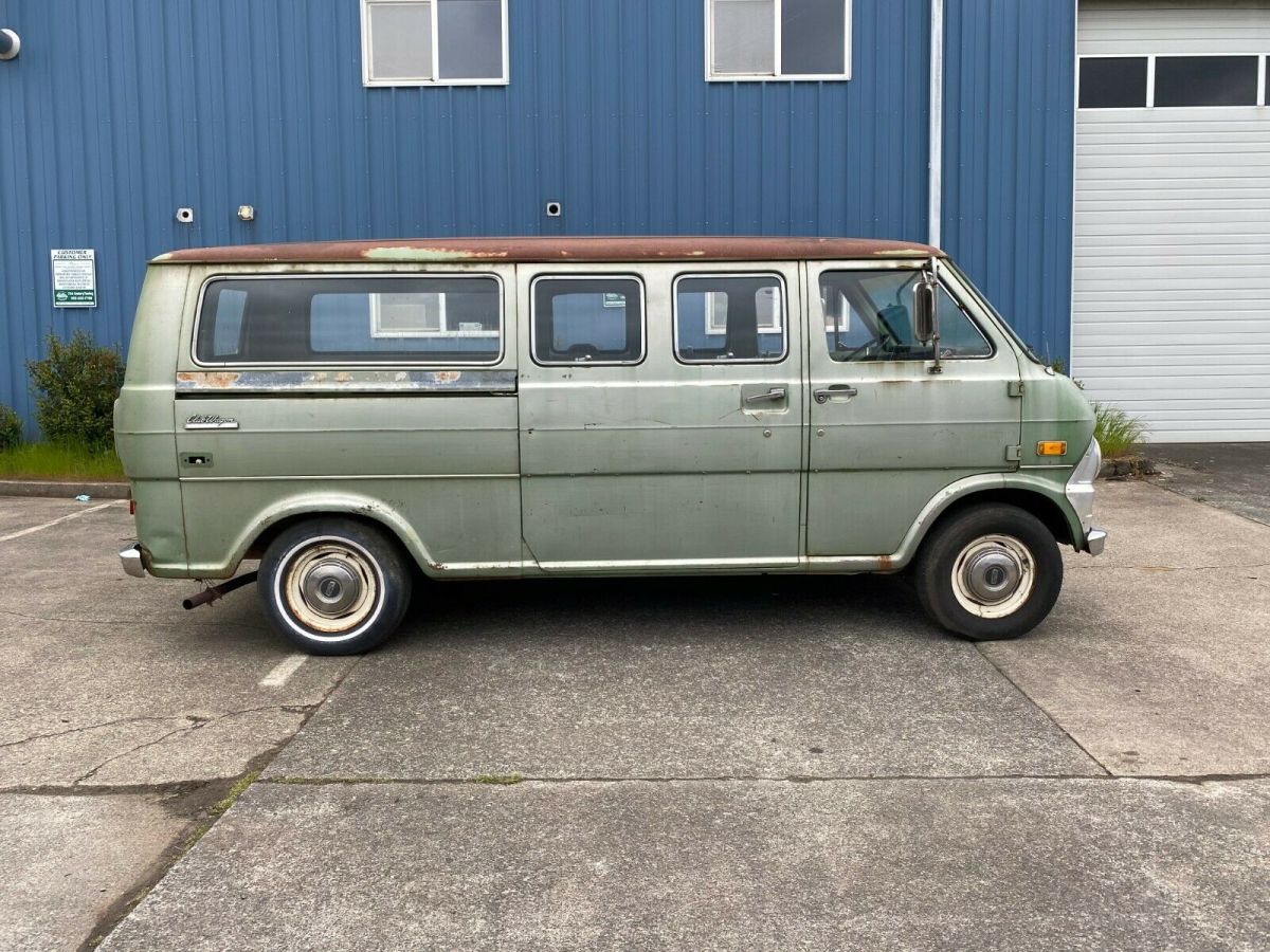 1972 ford e200 club wagon 3/4 ton v8 302 83k original miles
