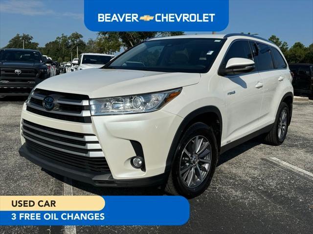 2019 toyota highlander hybrid xle