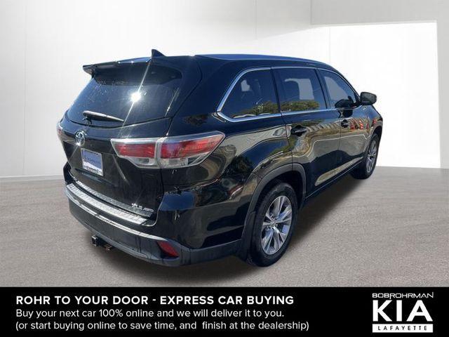 2014 toyota highlander xle