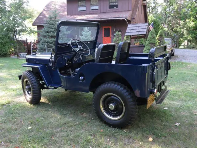 1949 willys cj3ajeep totally restored better than new