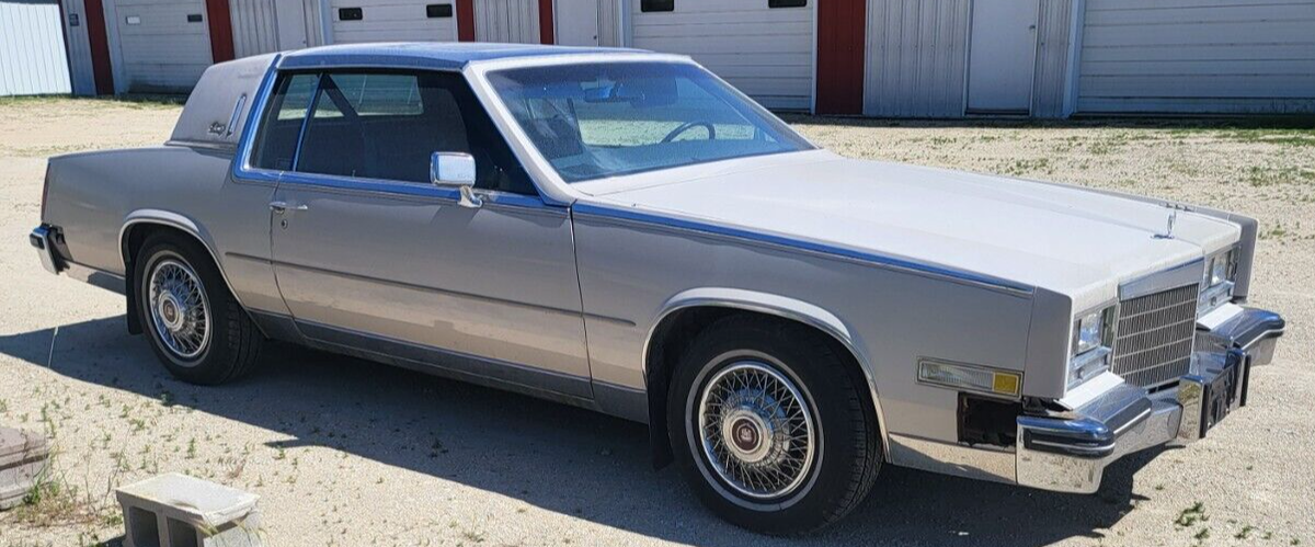 1984 cadillac eldorado barritz loaded sunroof no reserve