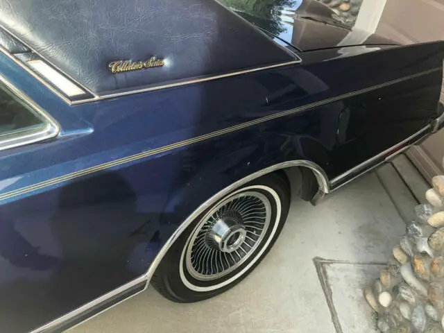 lincoln mark v collectors series moon roof leather interior one of a kind