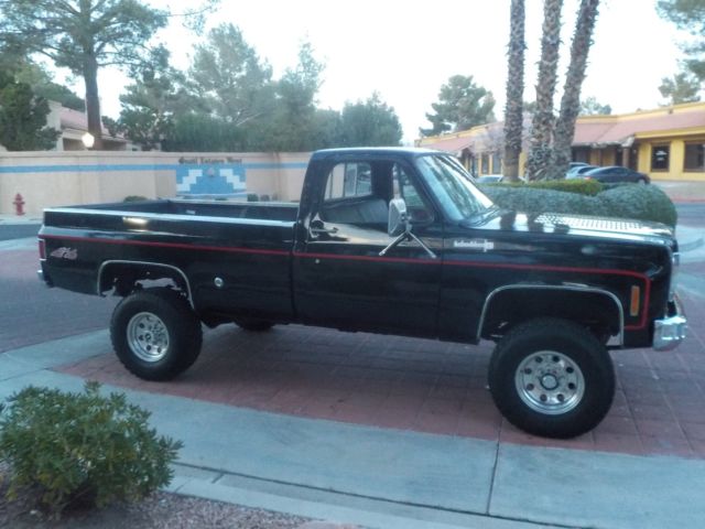 1974 chevrolet custom deluxe 4x4 3/4 ton
