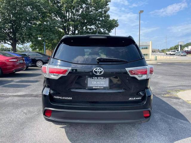 2016 toyota highlander xle