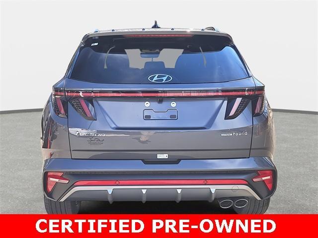 2024 hyundai tucson hybrid n line