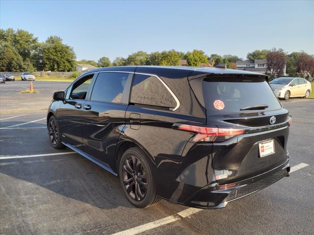 2021 toyota sienna xse 7 passenger