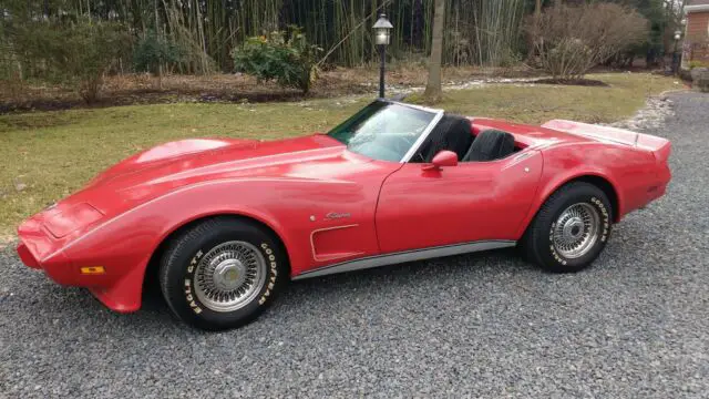 1975 corvette c3 convertible with hardtop, 383 stroker