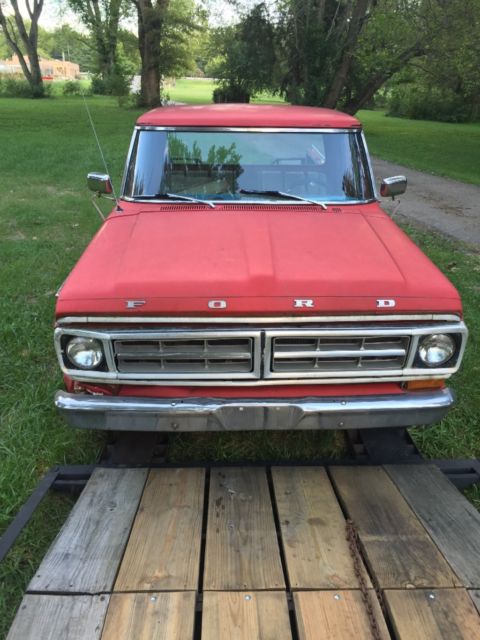 1971 ford f100 sport custom