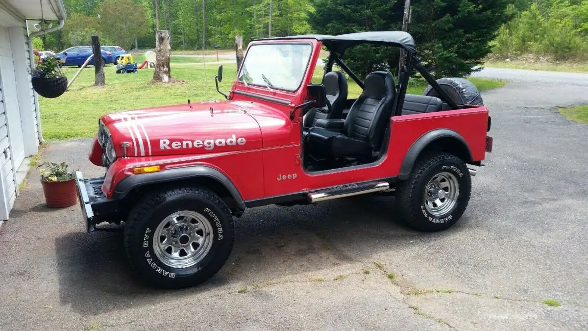 1985 jeep cj laredo/renegade