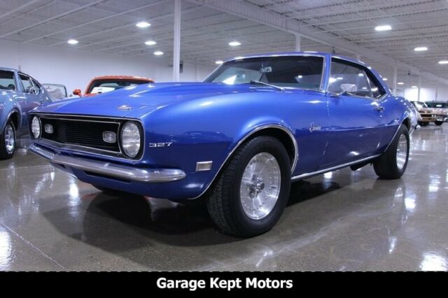 1968 chevrolet camaro blue 350 v8 69795 miles
