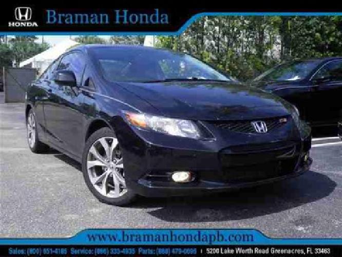 2012 honda civic cpe si in greenacres, fl
