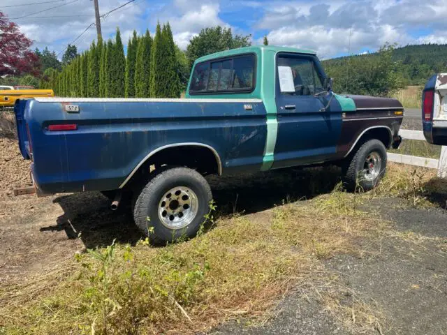 78 ford f-150 4x4 short bed dentside
