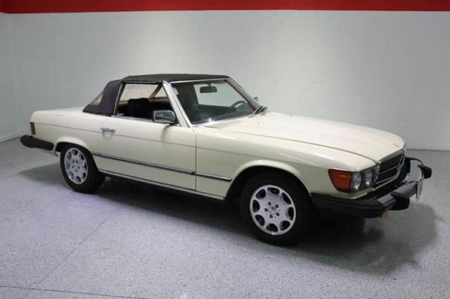 1980 mercedes-benz 450 sl v8 automatic hard top convertible chrome wheels 110914