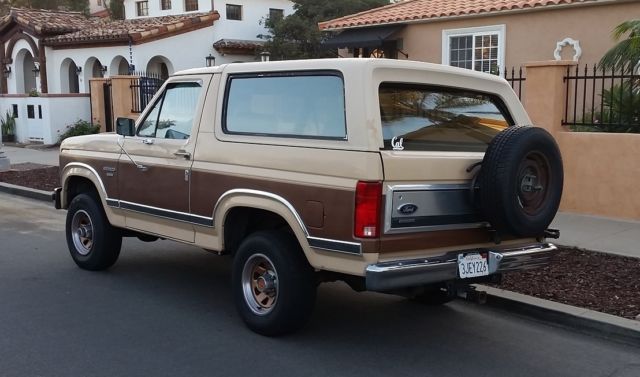 1986 ford bronco xlt
