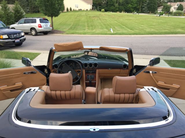 1981 merceds 380sl convertible