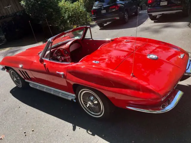 1965 chevrolet corvette stingray convertible - matching numbers - no reserve