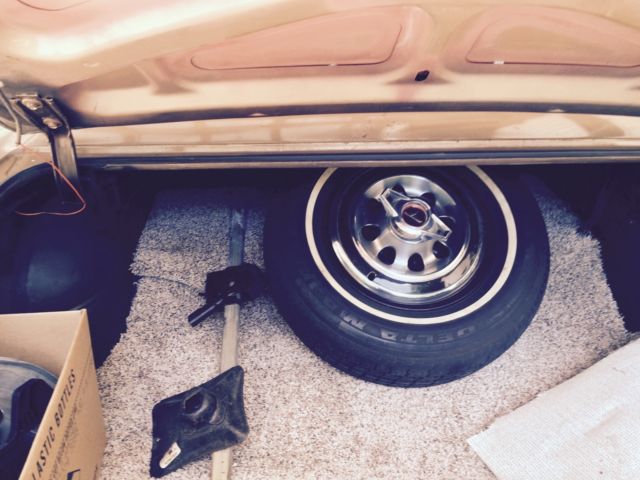 1965 buick skylark coupe hard top,original,except for aluminum rad., no post
