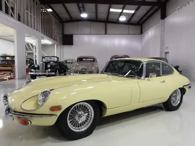 1970 jaguar e-type series ii fixed head coupe, single ownership until the 2000's
