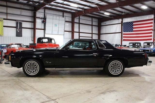 1977 pontiac grand prix 72167 miles black coupe 350 v8 automatic