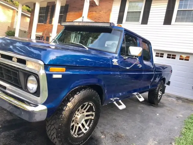 rare 1977 ford f-250 four door california truck!