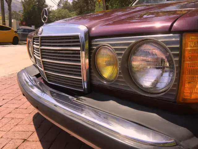 mercedes 300cd coupe diesel beautiful classy california car rare gorgeous red!