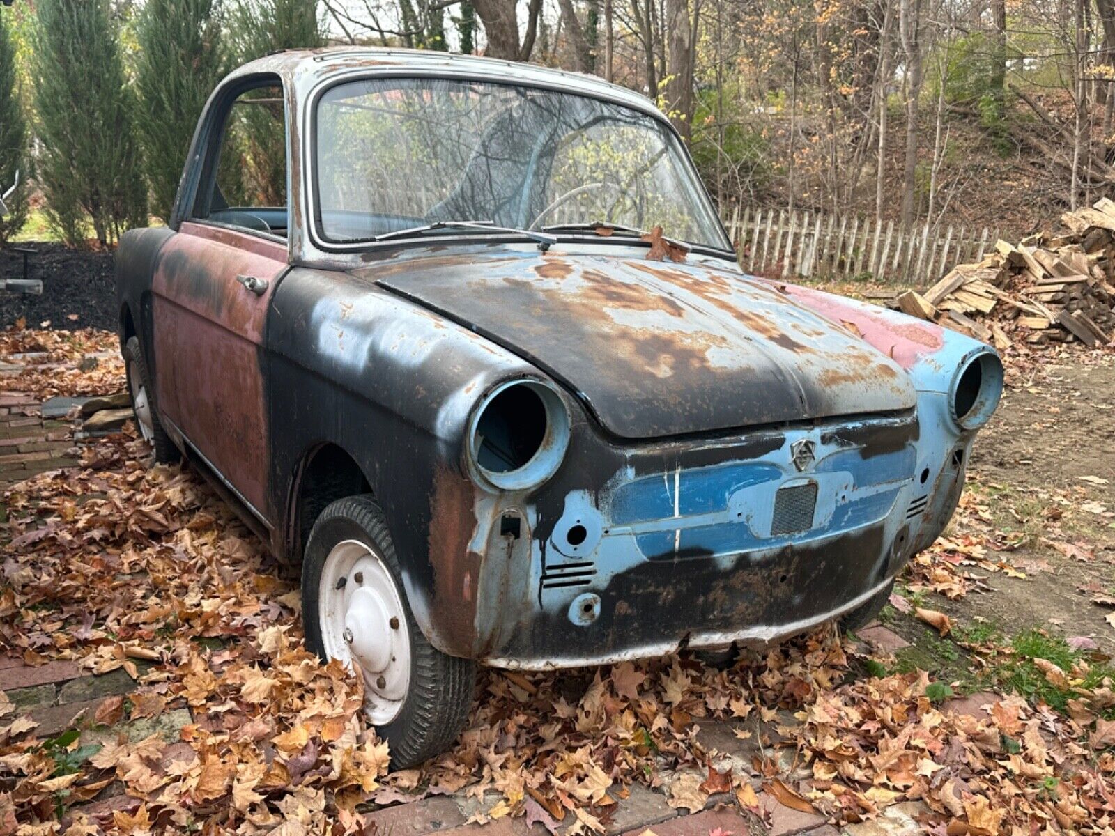 1959 fiat autobianchi transformabile special