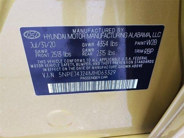 2021 hyundai sonata in jacksonville, florida