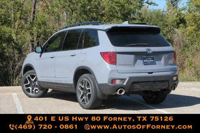 2022 honda passport awd elite