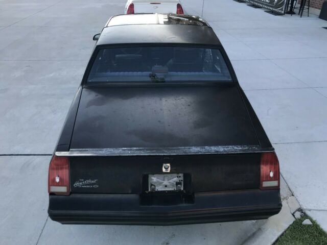 1988 chevrolet monte carlo ss t top