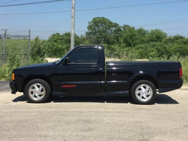 1991 gmc syclone syclone awd 2dr turbo standard cab sb 43417 miles black