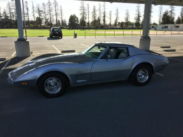 1976 corvette stingray 12k original miles! factory 4 speed a*c (documented)