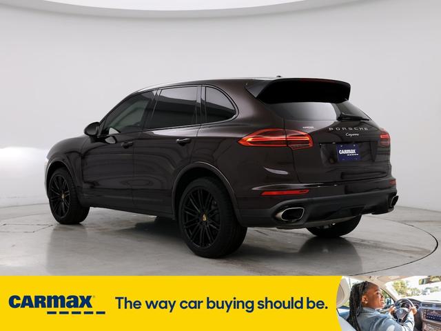 2017 porsche cayenne platinum