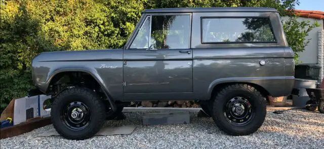 1968 ford bronco 5.0 coyote 6r80 trans 4x4 auto hydratech power window