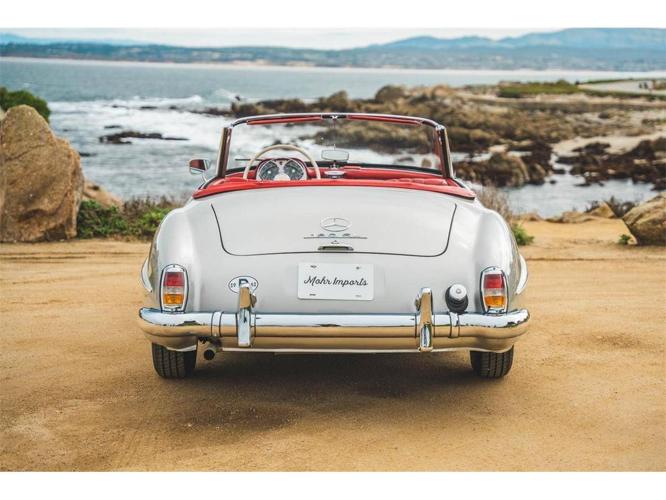 1961 mercedes-benz 190sl in bennington, vermont