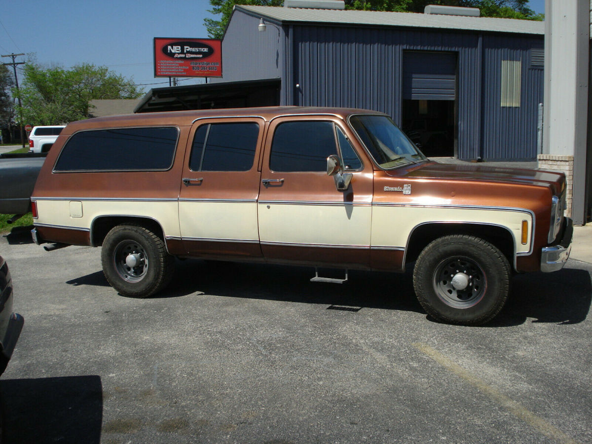 1980 chevrolet suburban c20 silverado – 454 v8 - 100% rust-free - drivable