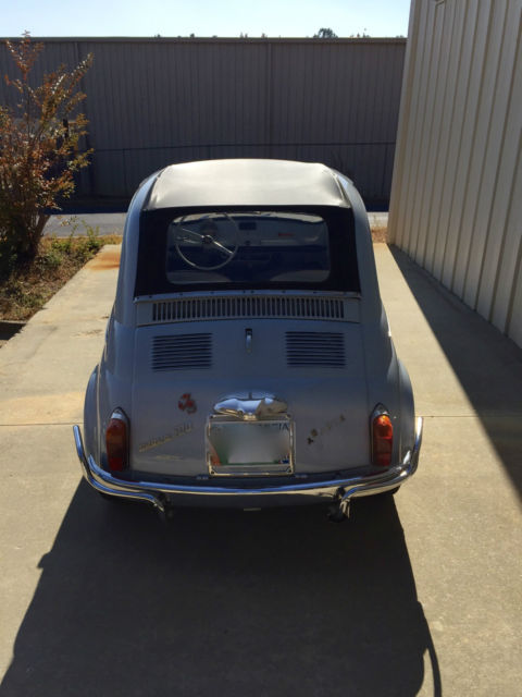 1963 fiat 500 type 110 very rare and in excellent condition open top