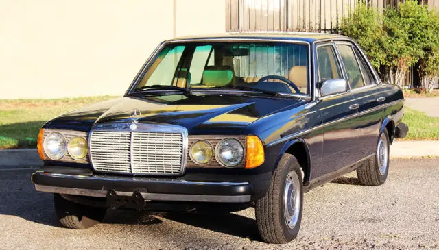 california original, 1981 mercedes benz 240 d (w-123), 4 speed, 100% rust free
